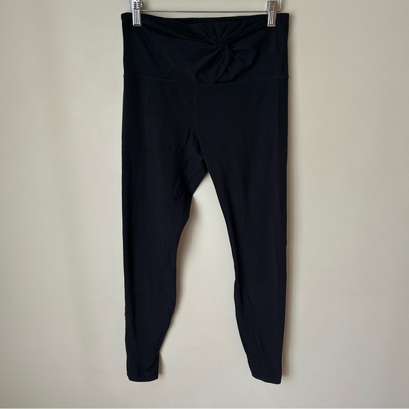 RARE Lululemon Align High Ruse Twist Tight Athletic Legging Black Women’s Size 8 - Picture 4 of 7